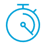 Speed of delivery icon